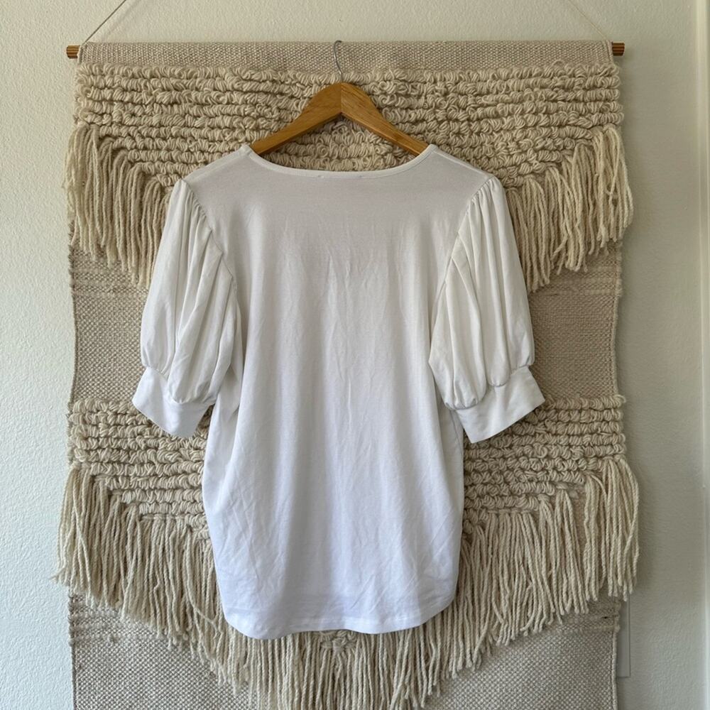 Frame Puff Sleeve Top - Picture 6 of 6
